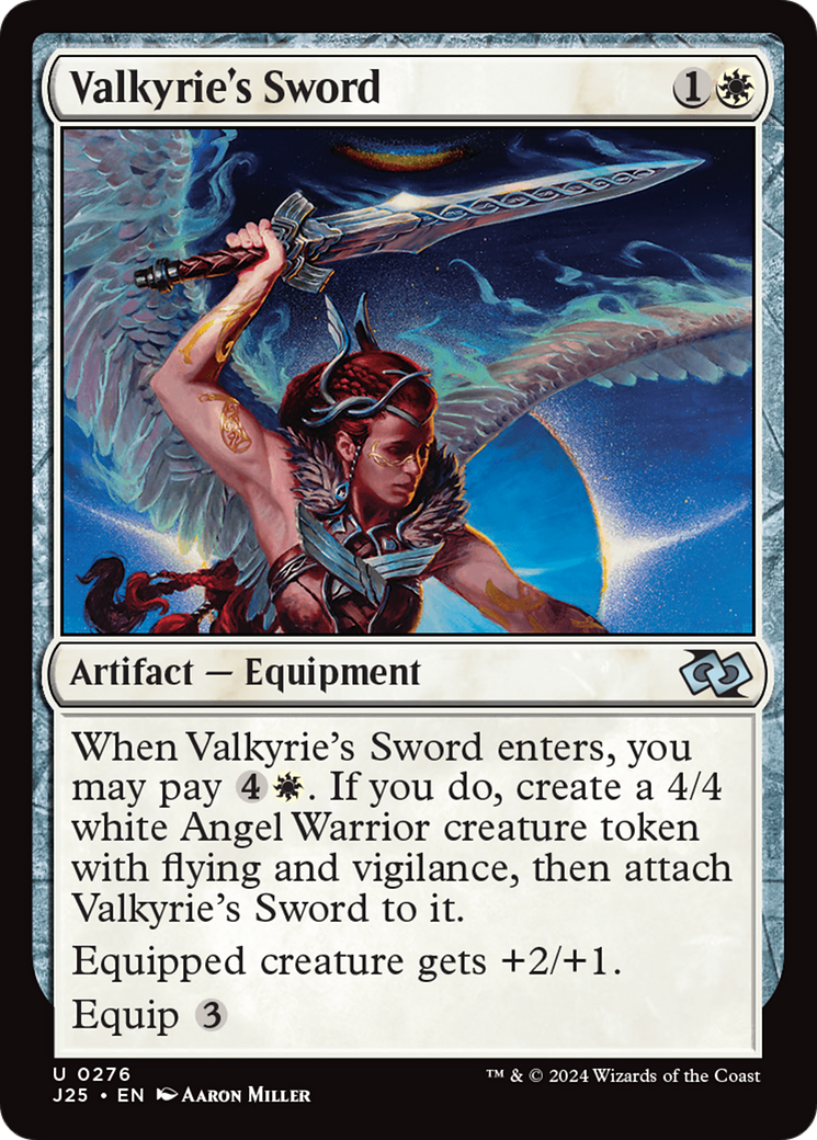 Valkyrie's Sword [Foundations Jumpstart] | Exor Games Bridgewater