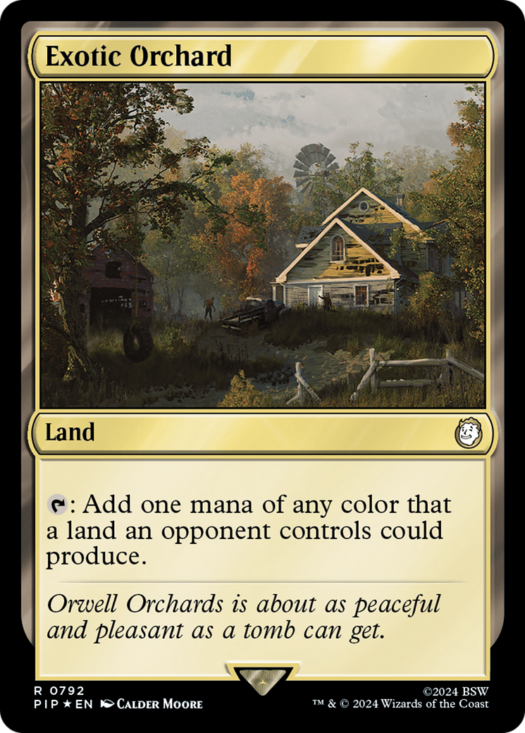 Exotic Orchard (Surge Foil) [Fallout] | Exor Games Bridgewater