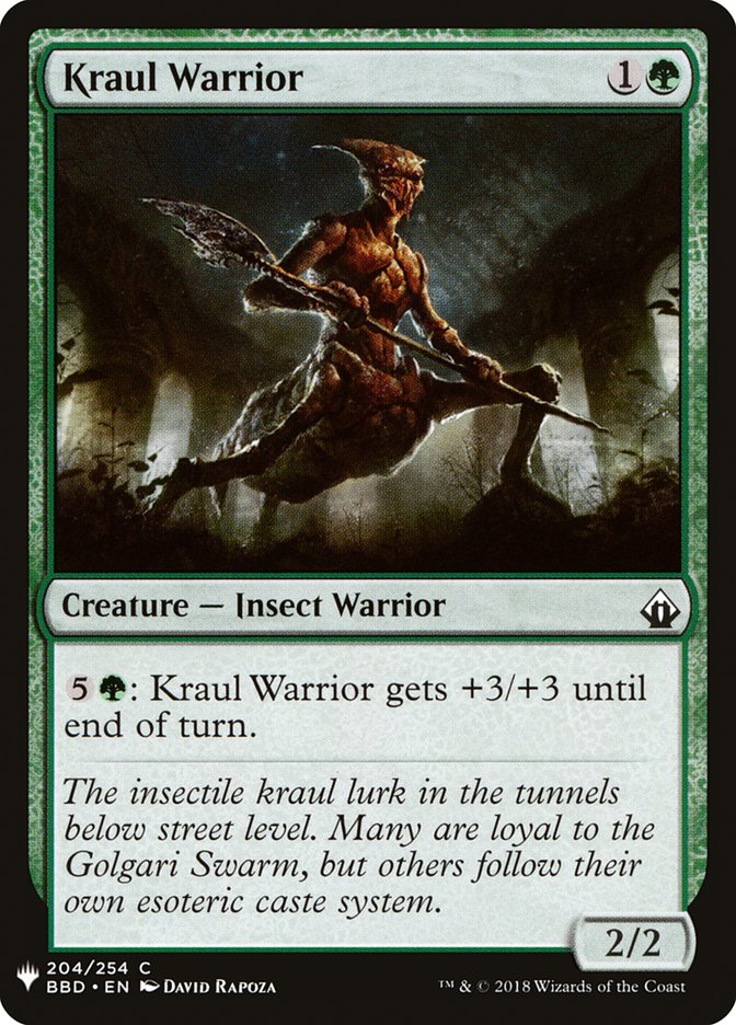 Kraul Warrior [Mystery Booster] | Exor Games Bridgewater