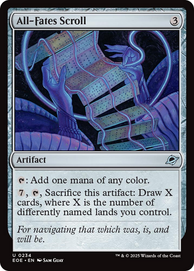 All-Fates Scroll [Edge of Eternities] | Exor Games Bridgewater