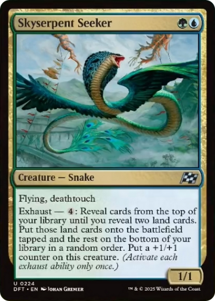 Skyserpent Seeker [Aetherdrift] | Exor Games Bridgewater
