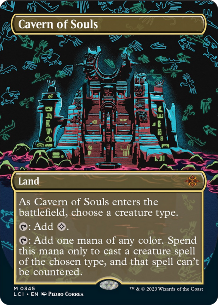 Cavern of Souls (0345) (Borderless) [The Lost Caverns of Ixalan] | Exor Games Bridgewater