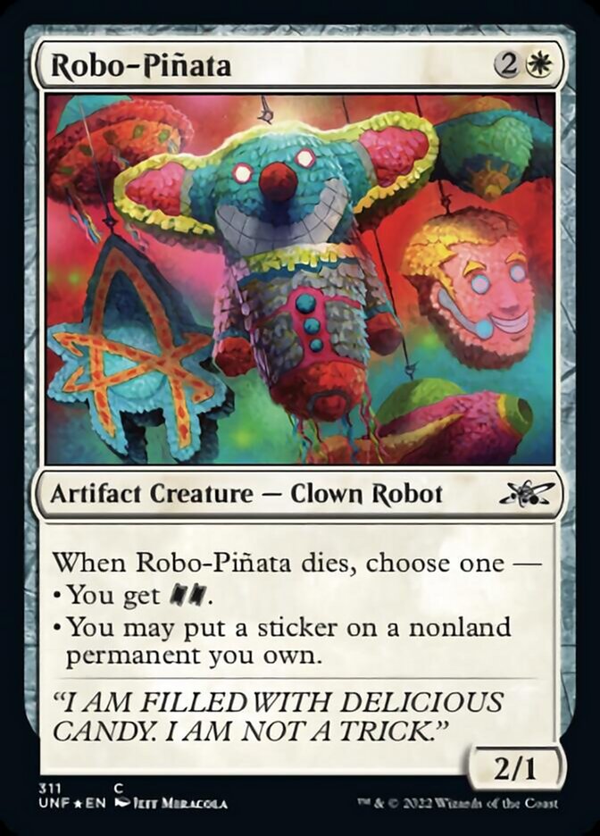 Robo-Pinata (Galaxy Foil) [Unfinity] | Exor Games Bridgewater