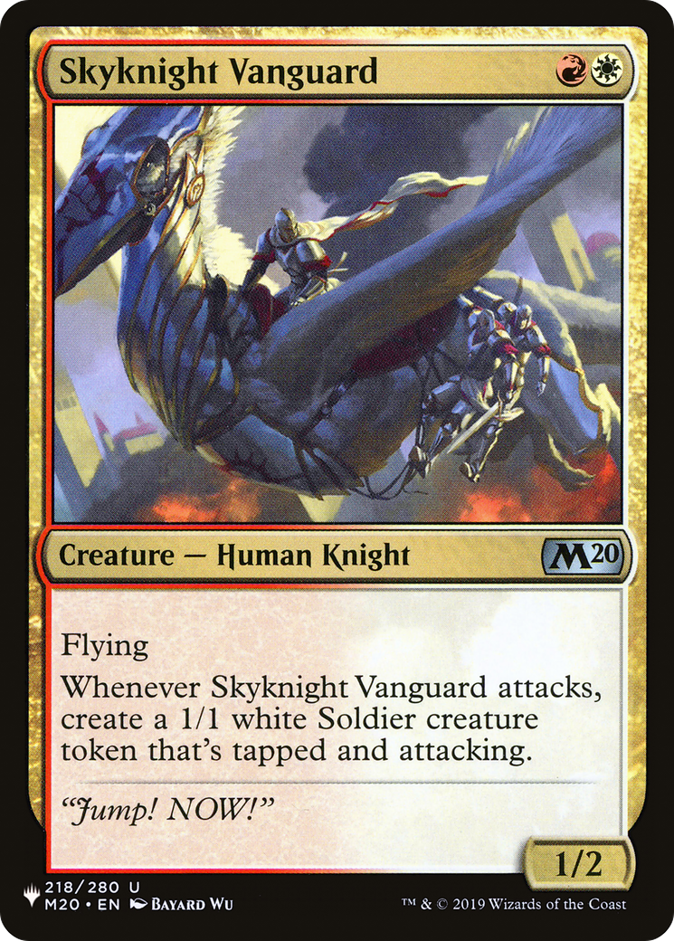 Skyknight Vanguard [The List Reprints] | Exor Games Bridgewater