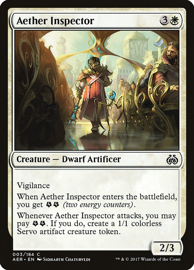 Aether Inspector [Aether Revolt] | Exor Games Bridgewater