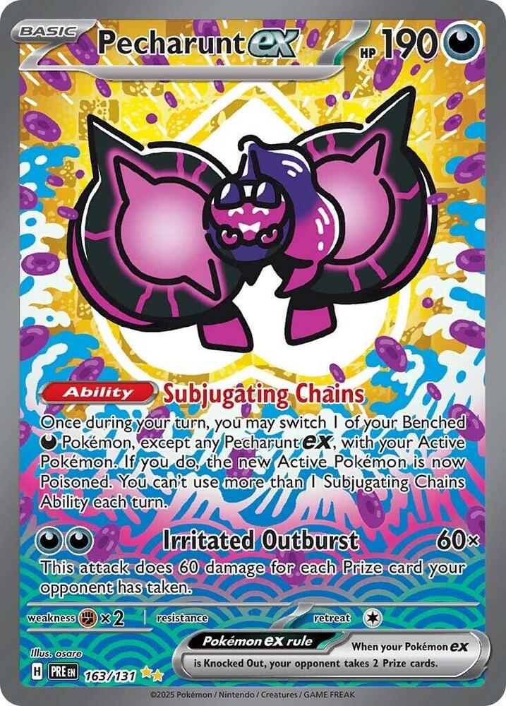 Pecharunt ex (163/131) [Scarlet & Violet: Prismatic Evolutions] | Exor Games Bridgewater