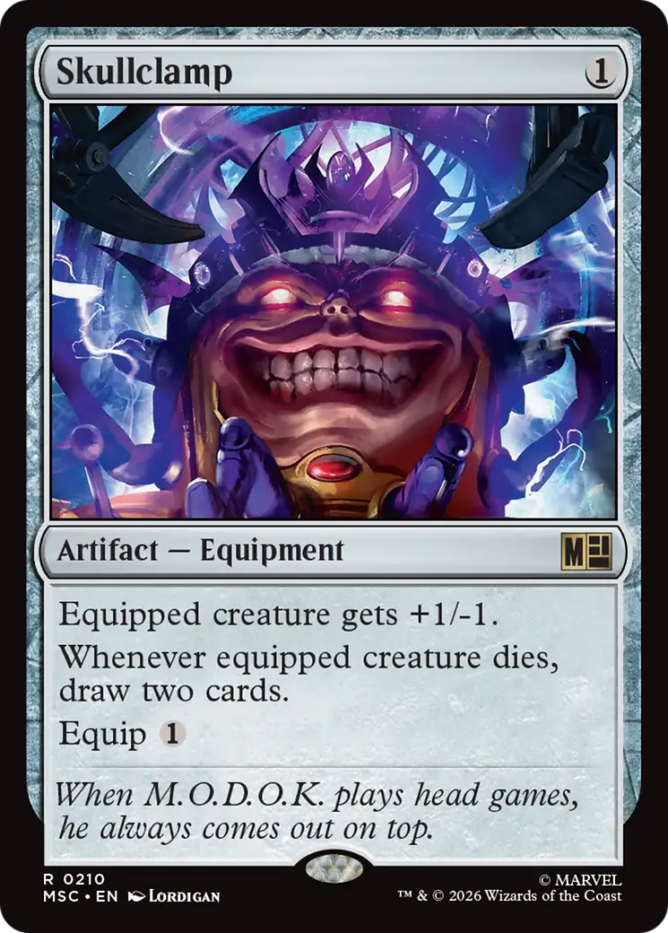 Skullclamp (Surge Foil) [Marvel Super Heroes Commander] | Exor Games Bridgewater
