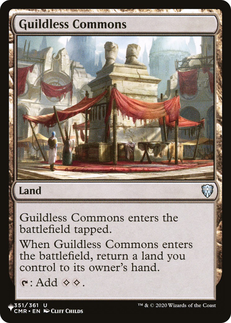 Guildless Commons [The List Reprints] | Exor Games Bridgewater