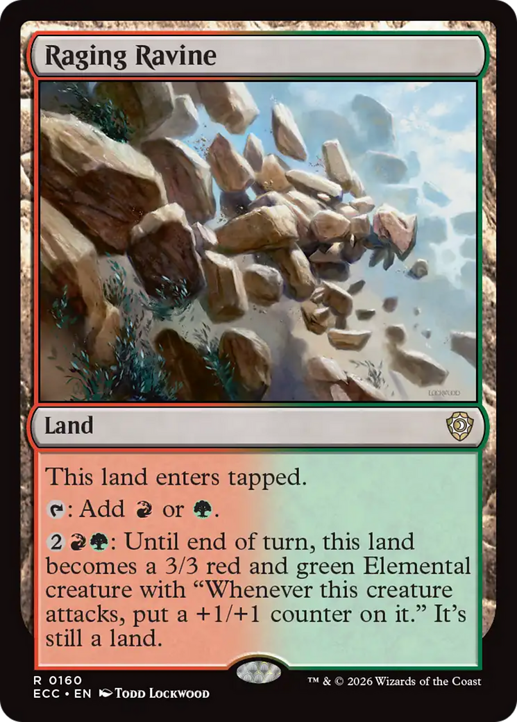 Raging Ravine [Lorwyn Eclipsed Commander] | Exor Games Bridgewater