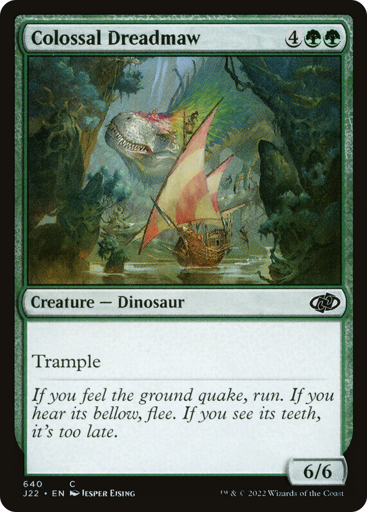 Colossal Dreadmaw [Jumpstart 2022] | Exor Games Bridgewater
