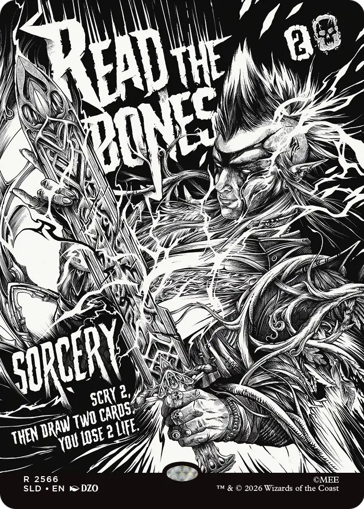 Read the Bones (2566) [Secret Lair Drop Series] | Exor Games Bridgewater