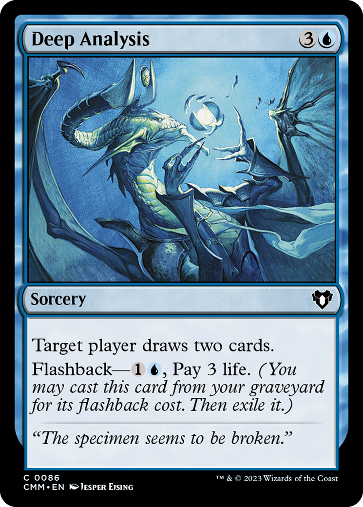 Deep Analysis [Commander Masters] | Exor Games Bridgewater