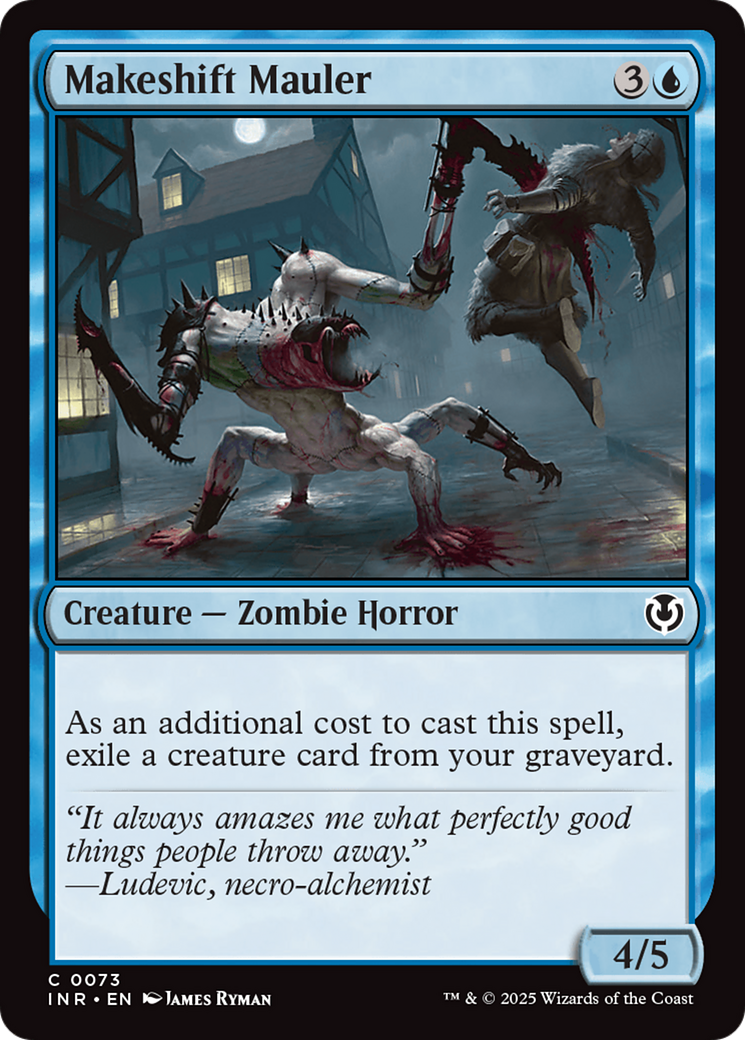 Makeshift Mauler [Innistrad Remastered] | Exor Games Bridgewater