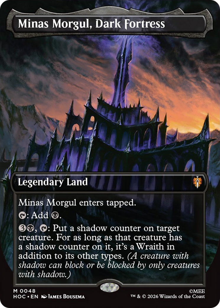Minas Morgul, Dark Fortress (Borderless) [The Hobbit: Eternal-Legal] | Exor Games Bridgewater