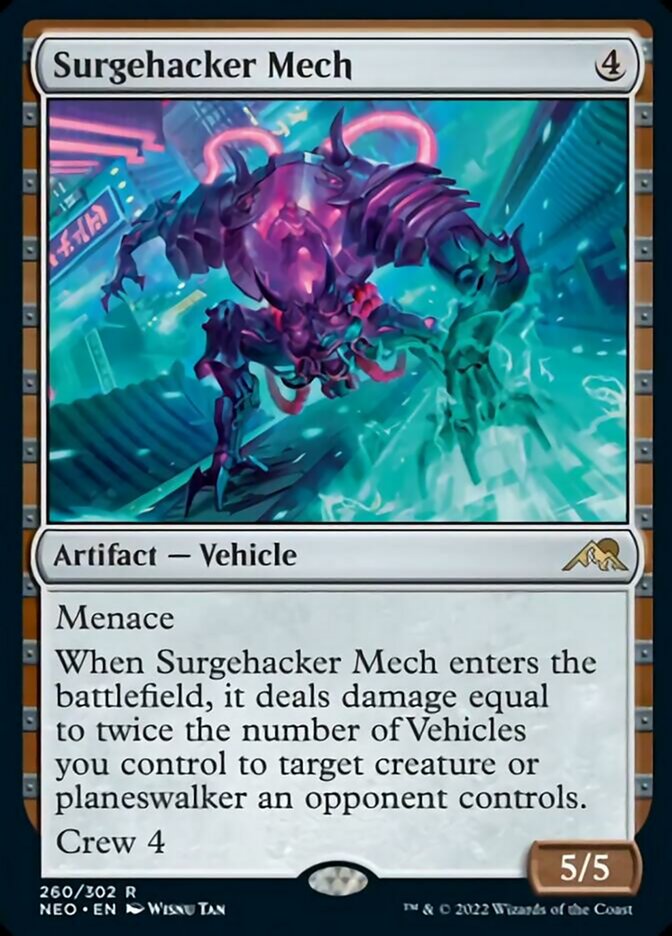 Surgehacker Mech [Kamigawa: Neon Dynasty] | Exor Games Bridgewater