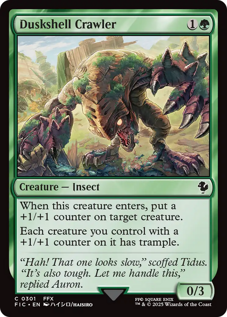 Duskshell Crawler [FINAL FANTASY Commander] | Exor Games Bridgewater