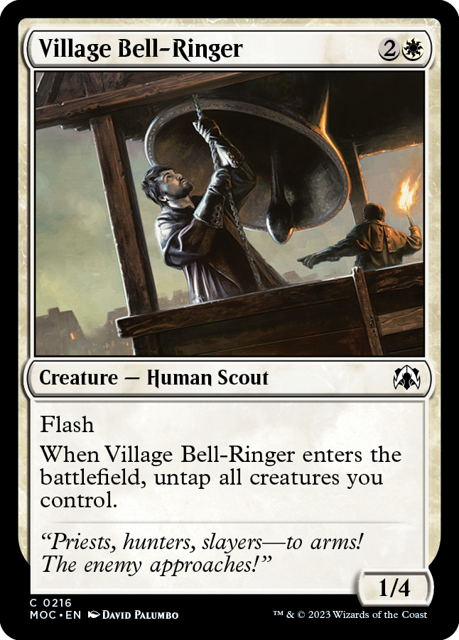 Village Bell-Ringer [March of the Machine Commander] | Exor Games Bridgewater