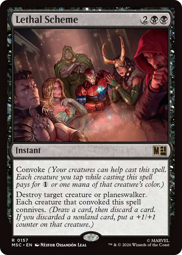 Lethal Scheme (Surge Foil) [Marvel Super Heroes Commander] | Exor Games Bridgewater