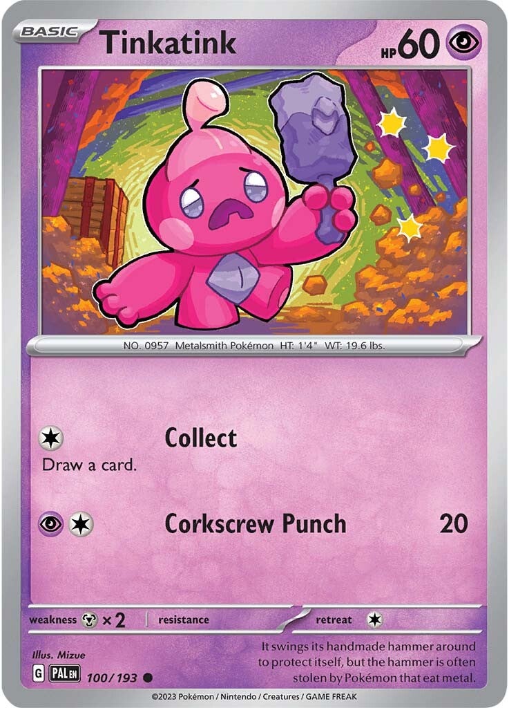 Tinkatink (100/193) [Scarlet & Violet: Paldea Evolved] | Exor Games Bridgewater