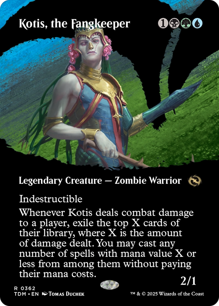 Kotis, the Fangkeeper (Borderless) [Tarkir: Dragonstorm] | Exor Games Bridgewater