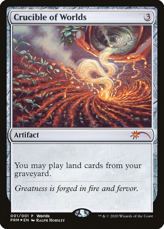 Crucible of Worlds (Worlds) [World Championship Promos] | Exor Games Bridgewater