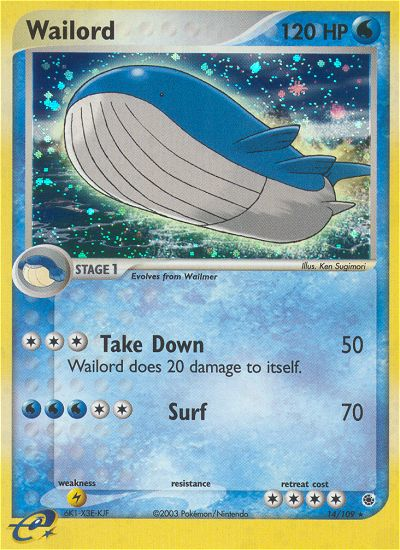 Wailord (14/109) [EX: Ruby & Sapphire] | Exor Games Bridgewater