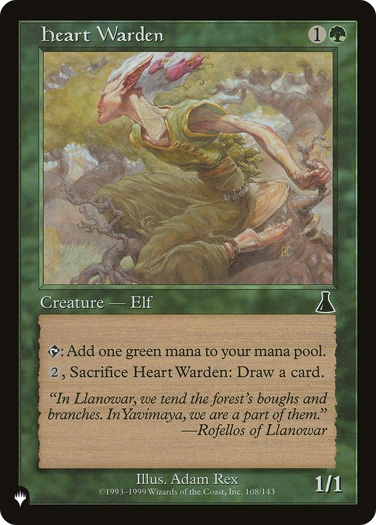 Heart Warden [The List Reprints] | Exor Games Bridgewater