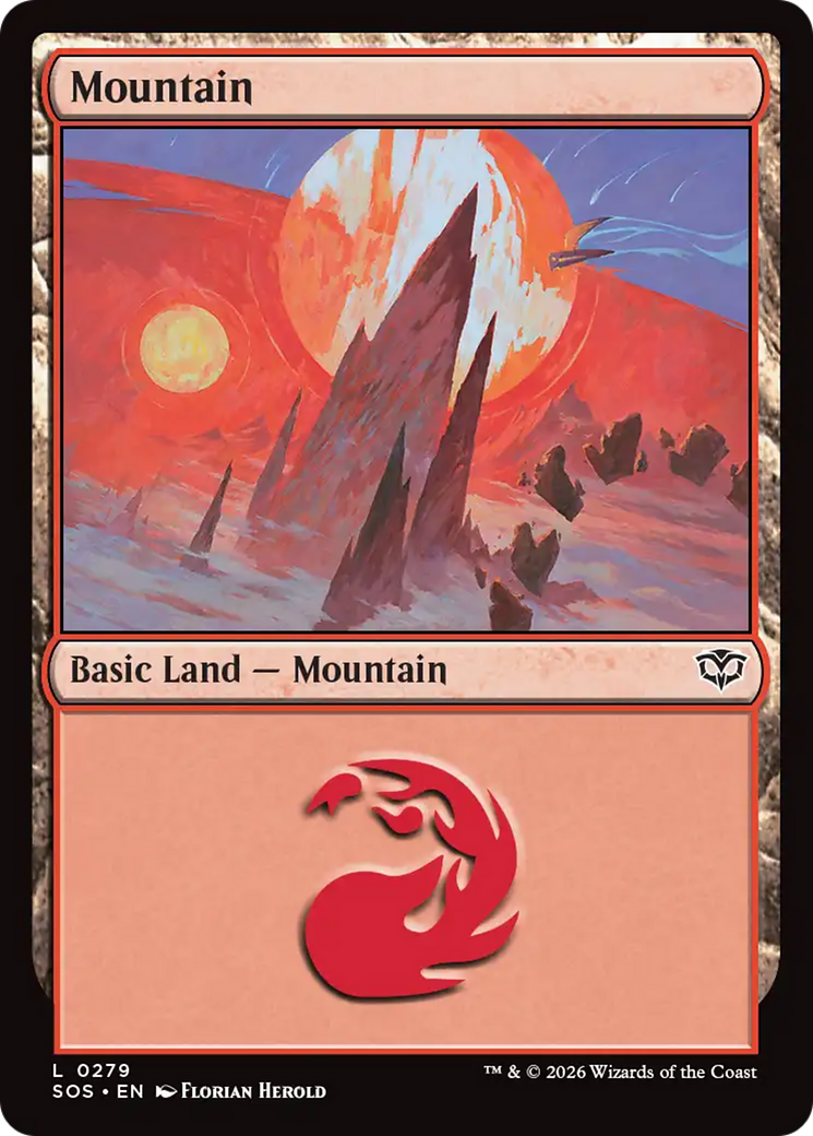 Mountain (0279) [Secrets of Strixhaven] | Exor Games Bridgewater