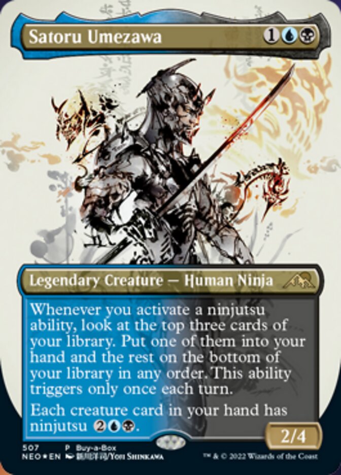 Satoru Umezawa (Buy-A-Box) [Kamigawa: Neon Dynasty] | Exor Games Bridgewater