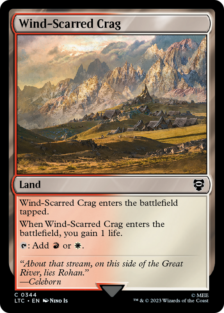 Wind-Scarred Crag [The Lord of the Rings: Tales of Middle-Earth Commander] | Exor Games Bridgewater