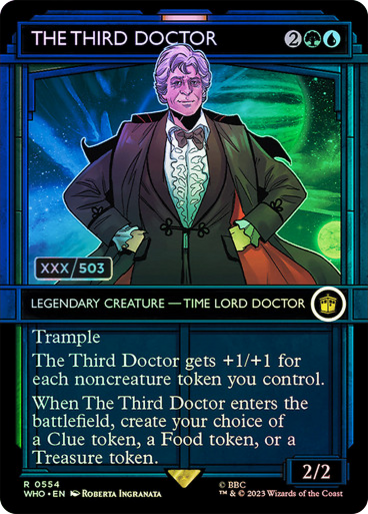 The Third Doctor (Serial Numbered) [Doctor Who] | Exor Games Bridgewater