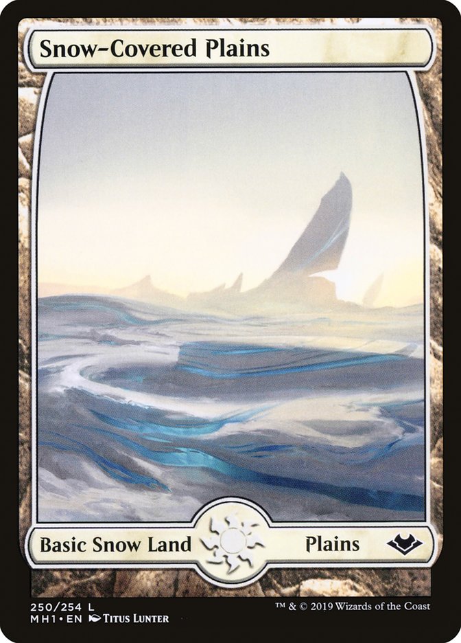 Snow-Covered Plains [Modern Horizons] | Exor Games Bridgewater