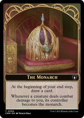 Copy (54) // The Monarch Double-Sided Token [Commander Masters Tokens] | Exor Games Bridgewater