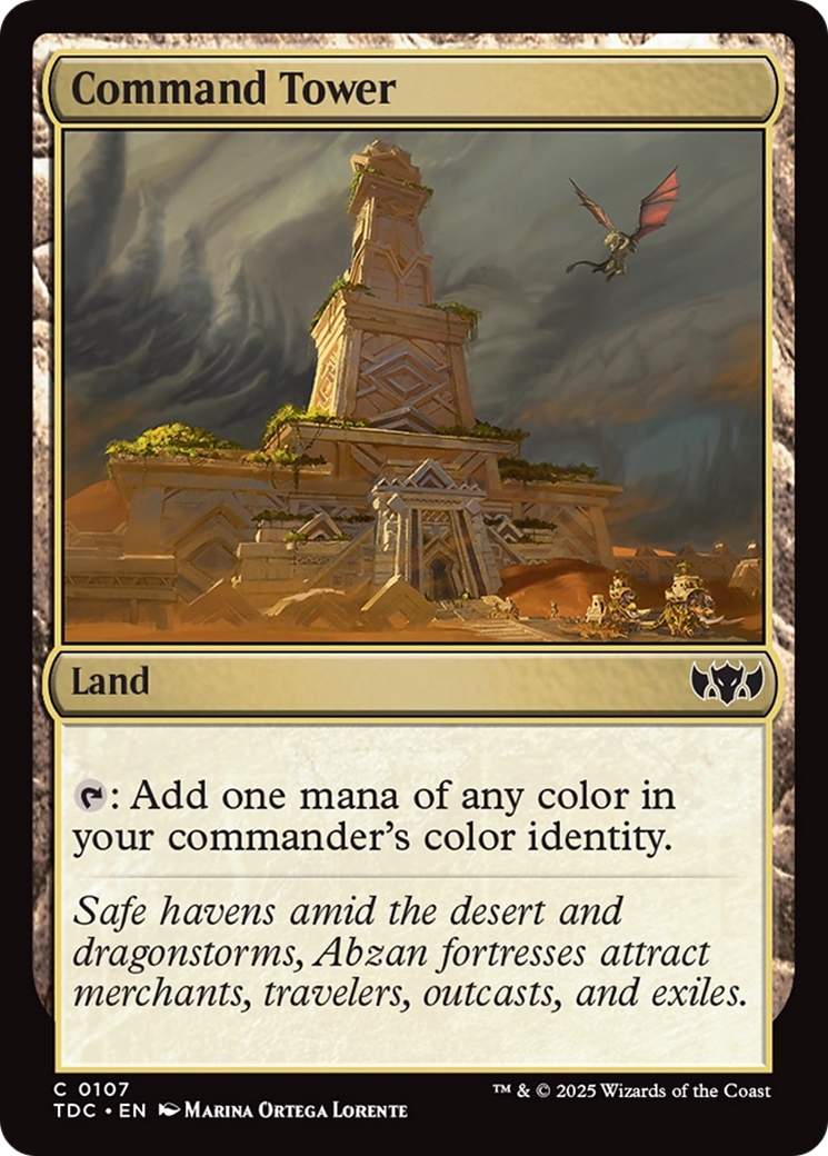 Command Tower [Tarkir: Dragonstorm Commander] | Exor Games Bridgewater