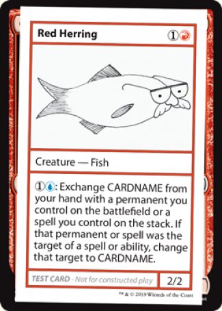 Red Herring (2021 Edition) [Mystery Booster Playtest Cards] | Exor Games Bridgewater