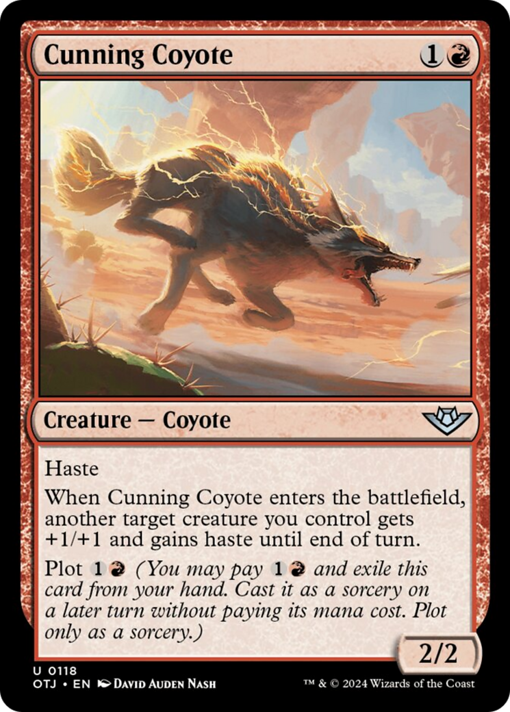 Cunning Coyote [Outlaws of Thunder Junction] | Exor Games Bridgewater