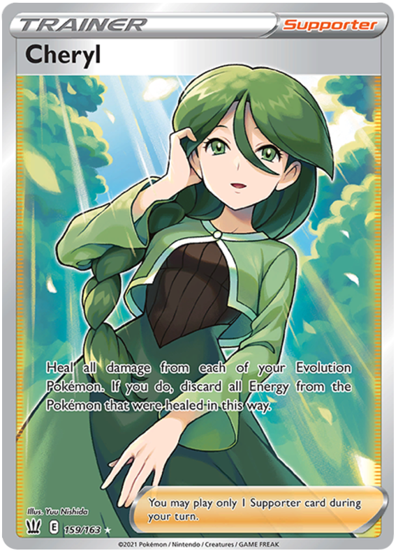 Cheryl (159/163) [Sword & Shield: Battle Styles] | Exor Games Bridgewater