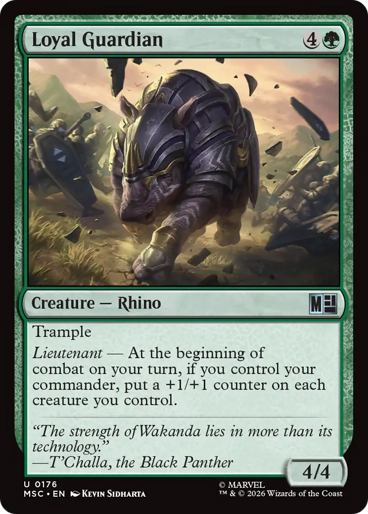 Loyal Guardian [Marvel Super Heroes Commander] | Exor Games Bridgewater