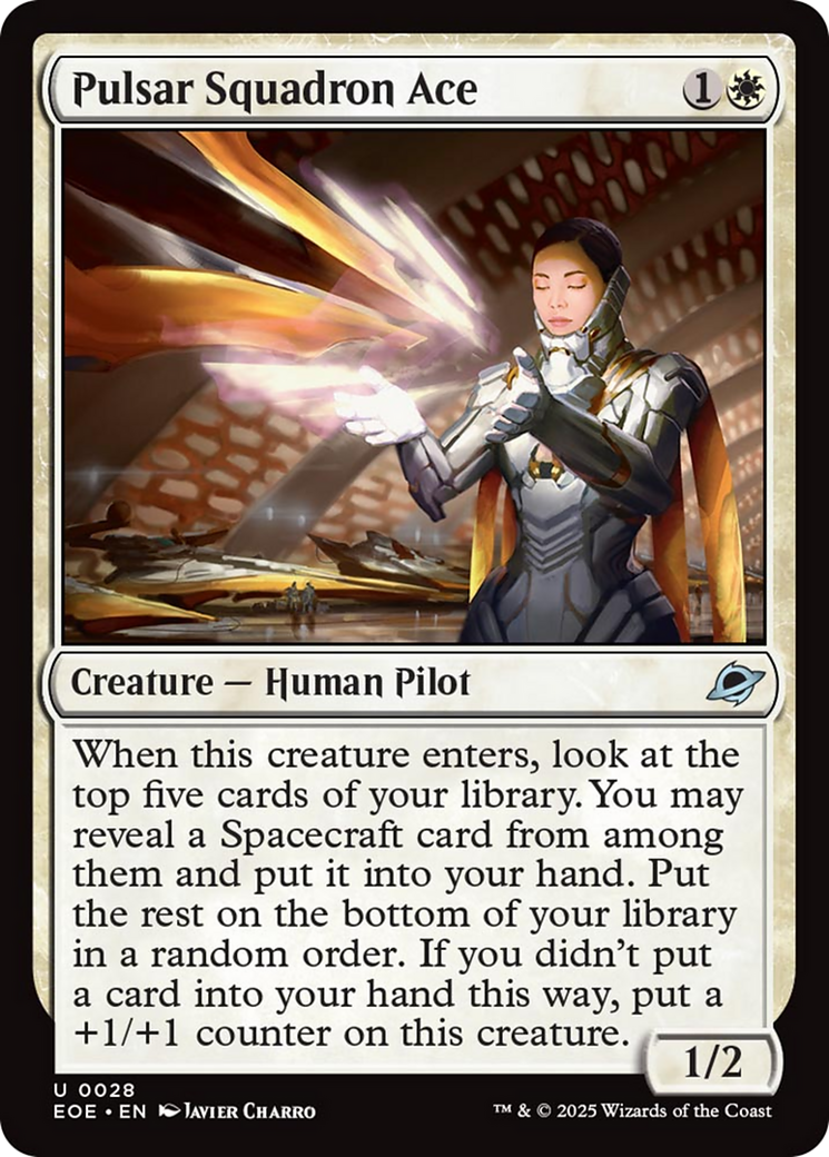 Pulsar Squadron Ace [Edge of Eternities] | Exor Games Bridgewater