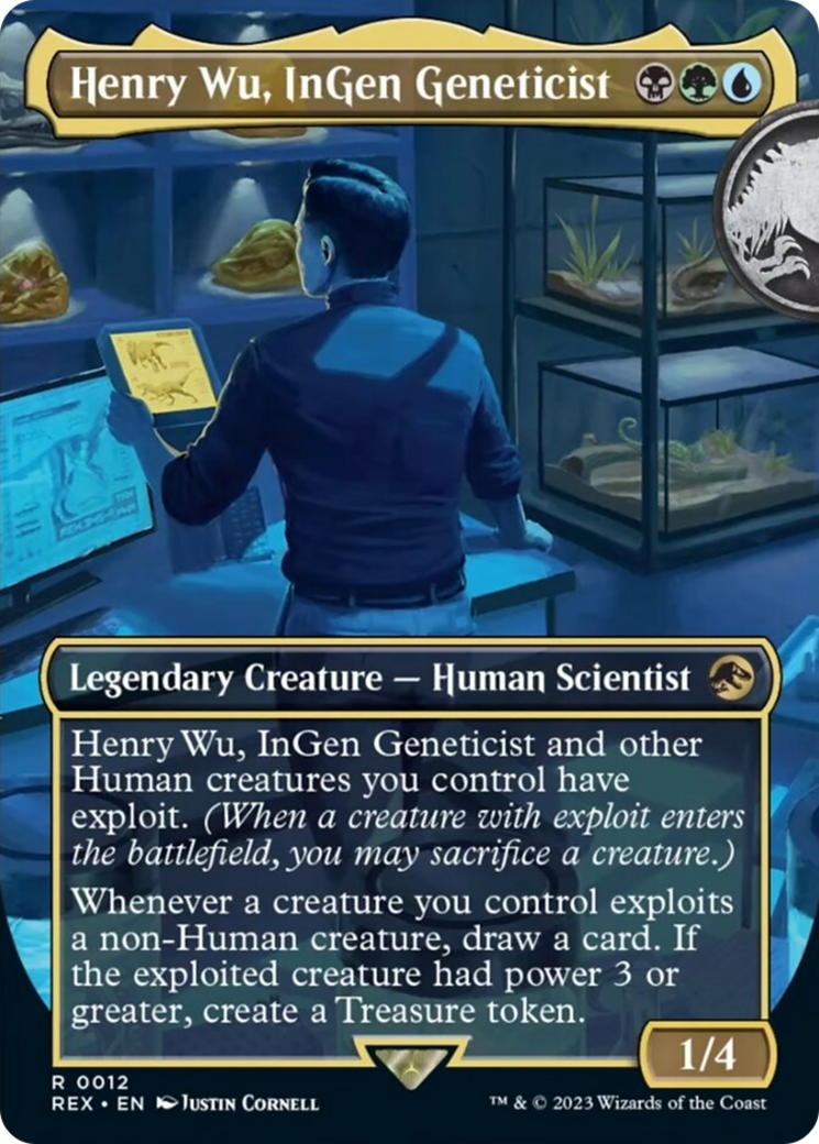 Henry Wu, InGen Geneticist (Borderless) [Jurassic World Collection] | Exor Games Bridgewater