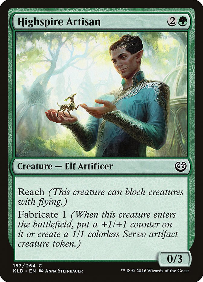 Highspire Artisan [Kaladesh] | Exor Games Bridgewater