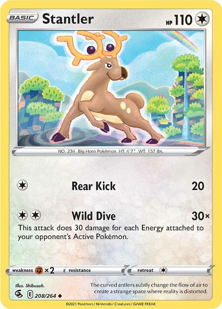 Stantler (208/264) [Sword & Shield: Fusion Strike] | Exor Games Bridgewater