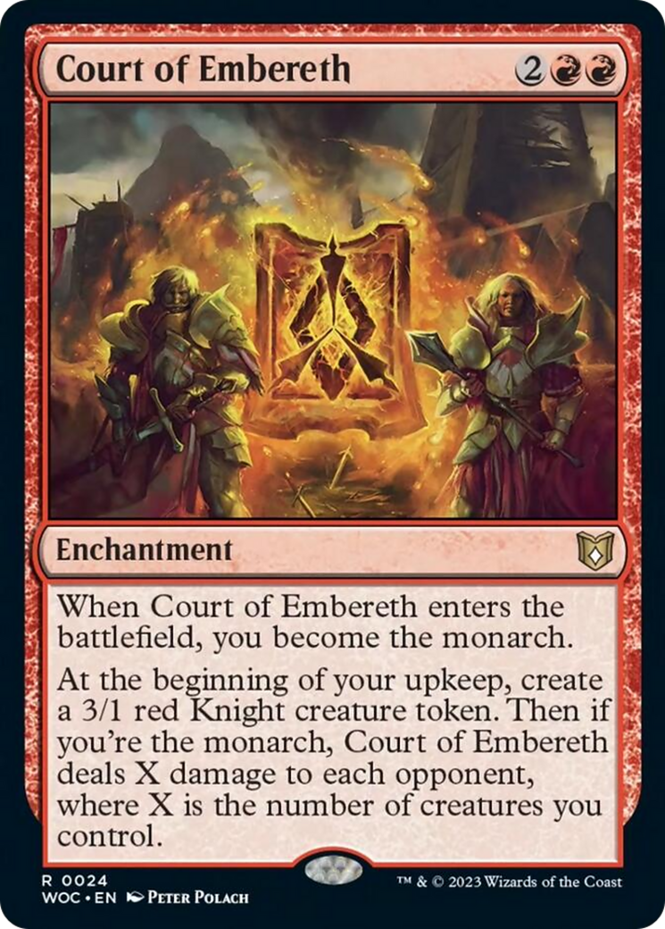 Court of Embereth [Wilds of Eldraine Commander] | Exor Games Bridgewater