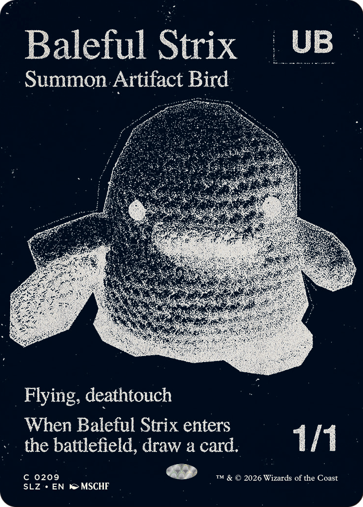 Baleful Strix (0209) [Secret Lair x MSCHF: The Zeta Set] | Exor Games Bridgewater