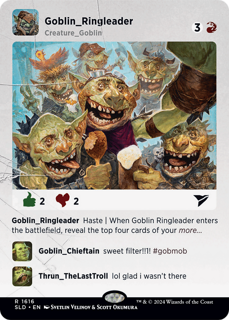 Goblin Ringleader [Secret Lair Drop Series] | Exor Games Bridgewater