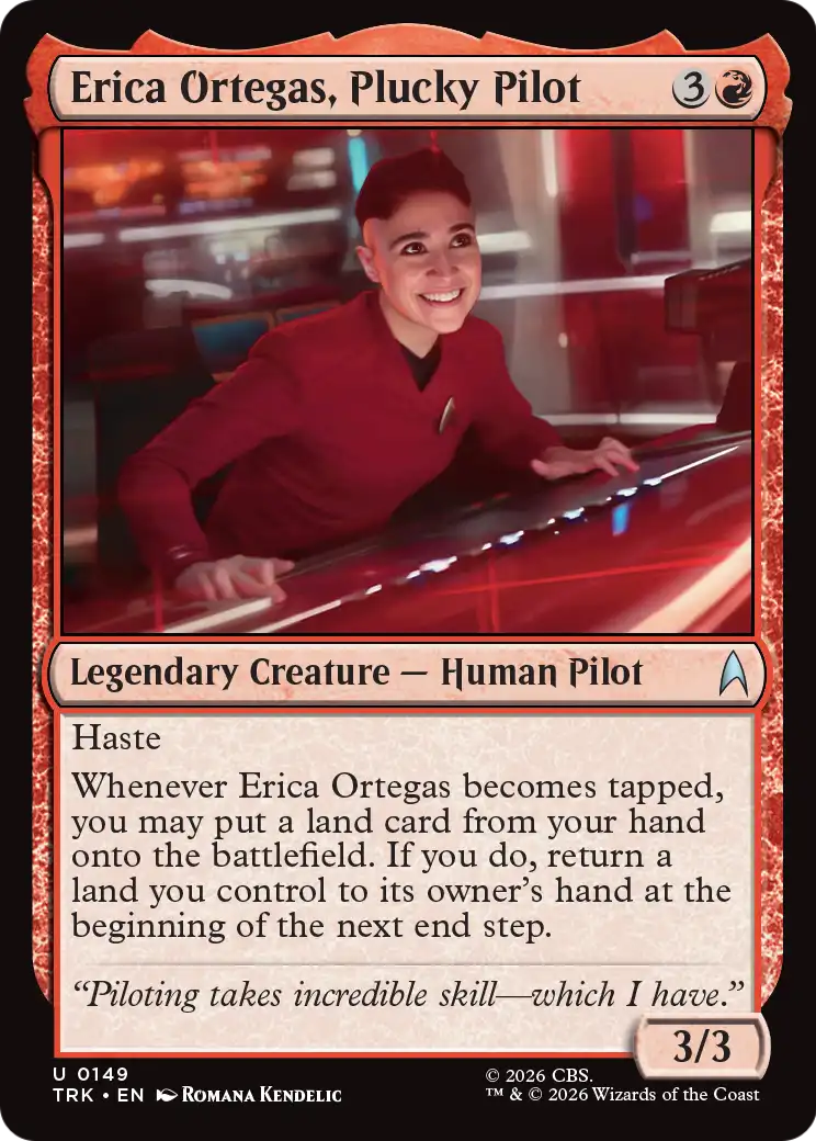 Erica Ortegas, Plucky Pilot [Star Trek] | Exor Games Bridgewater