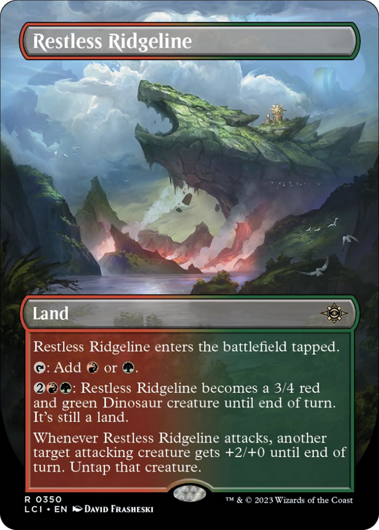 Restless Ridgeline (Borderless) [The Lost Caverns of Ixalan] | Exor Games Bridgewater