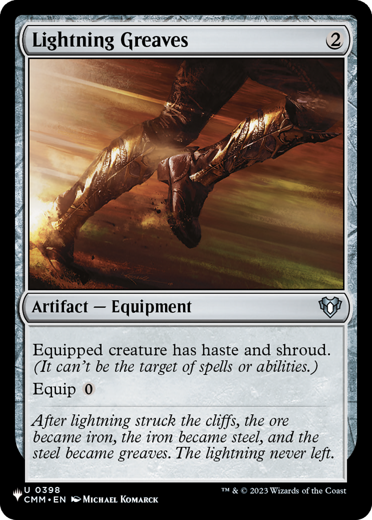 Lightning Greaves (CMM) [The List] | Exor Games Bridgewater