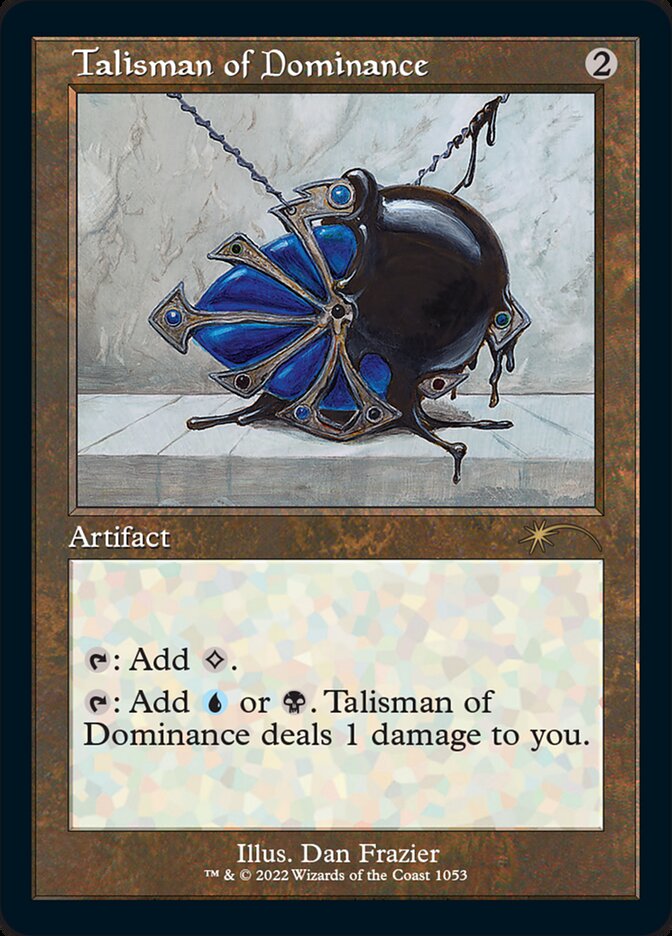 Talisman of Dominance (Foil Etched) [Secret Lair Drop Series] | Exor Games Bridgewater