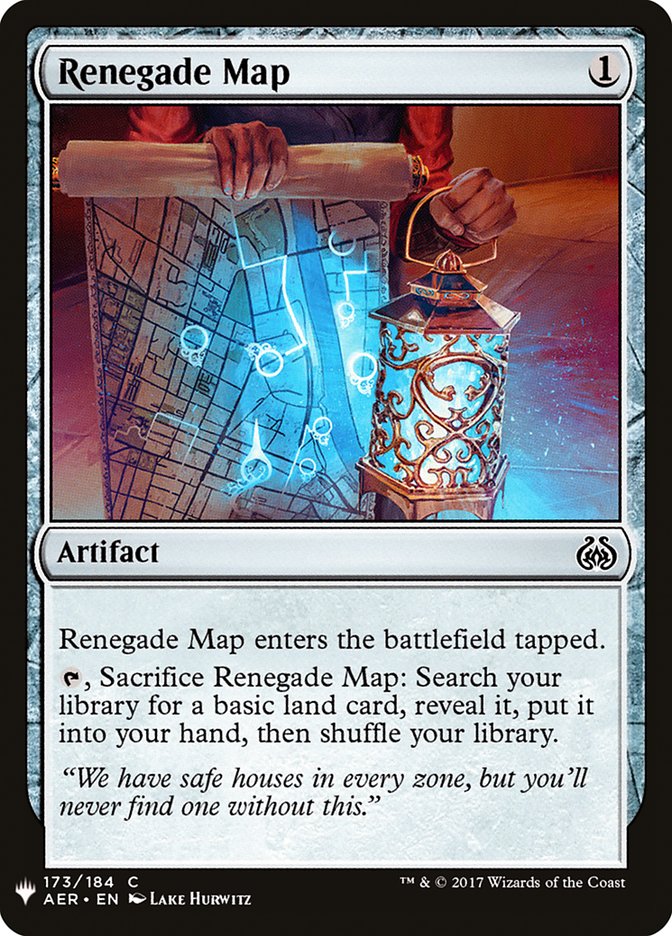 Renegade Map [Mystery Booster] | Exor Games Bridgewater